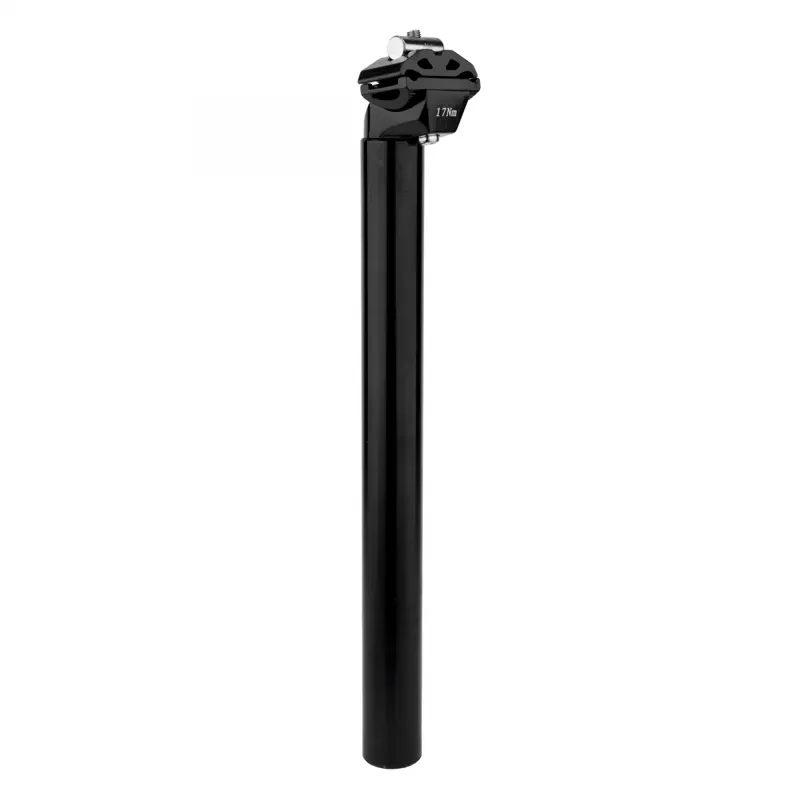 Sunlite 31.8x350mm Rigid Alloy Seatpost with Clamp in Black