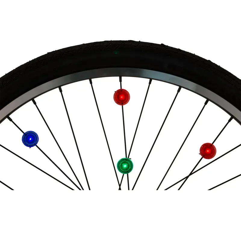 Nite Ize Mini LED Spoke Light 4-pack in Multicolour