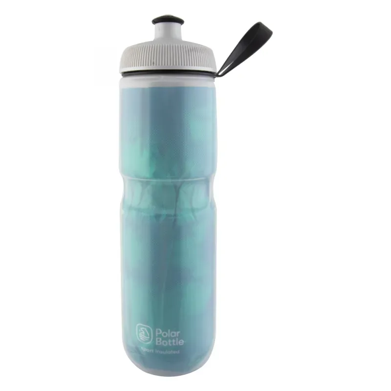 Polar Sport Insulated Bottle 24oz In Aquamarine Fly Dye