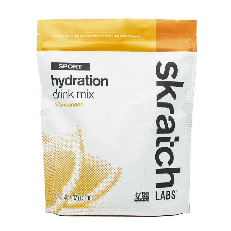Skratch Labs Sport Hydration 60x Serving Drink Pouch in Orange