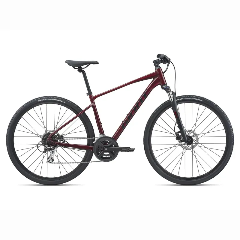 Giant Roam 3 Disk Hybrid Bike in Garnet