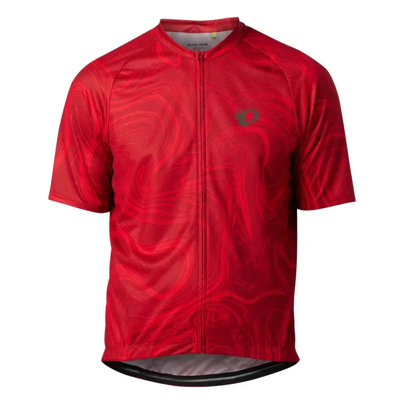 Pearl Izumi Classic Jersey in Red Dahlia Topo