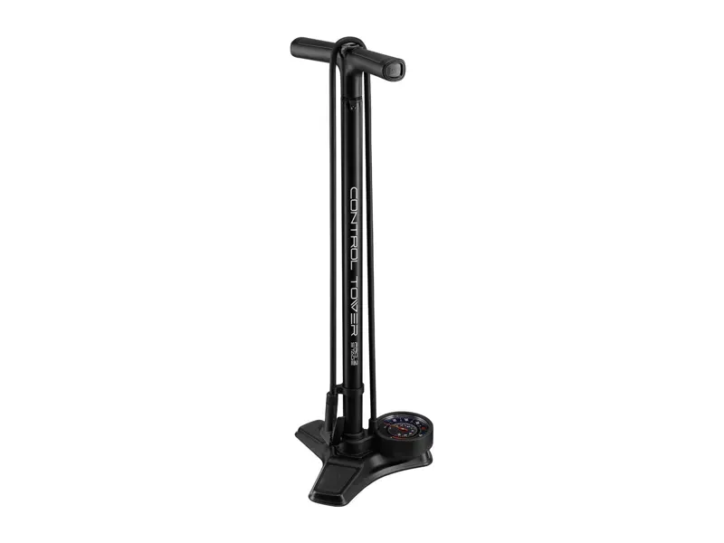 Giant Control Tower Pro 2-Stage Floor Pump in Black-1