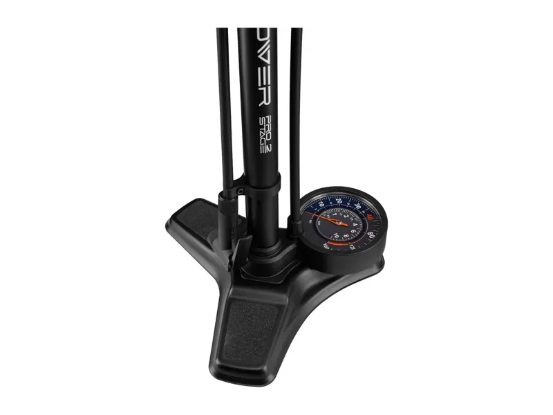 Giant Control Tower Pro 2-Stage Floor Pump in Black-3