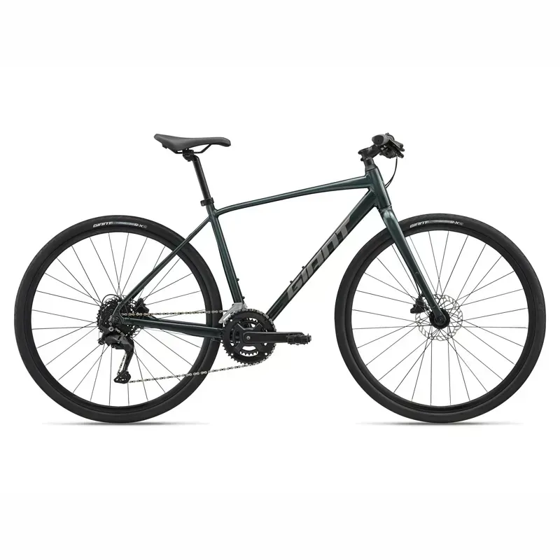 Giant Escape 2 Disk Hybrid/CITY Bike in Asphalt Green