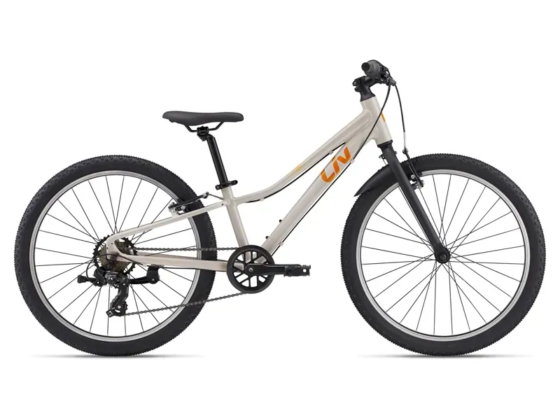 Liv Tempt 24 Lite Youth Mountain Bike in Mushroom