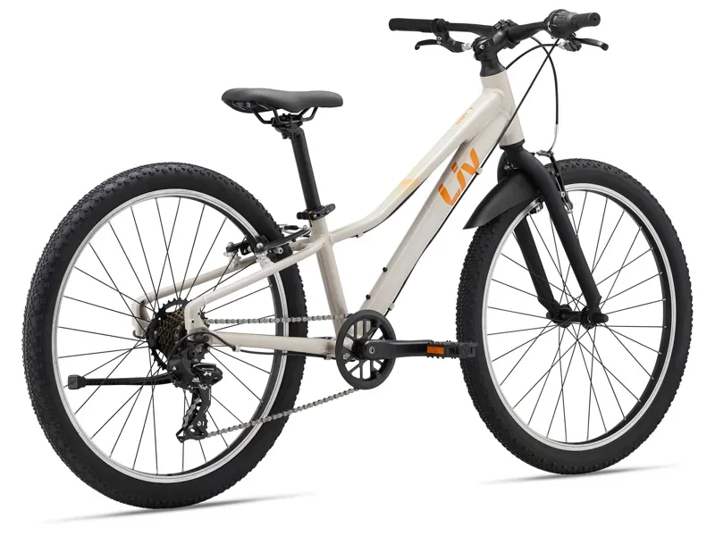Liv Tempt 24 Lite Youth Mountain Bike in Mushroom-1