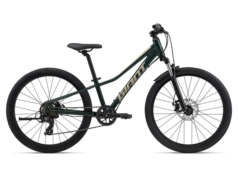 Giant Talon 24 Disk Junior Mountain Bike In Trekking Green