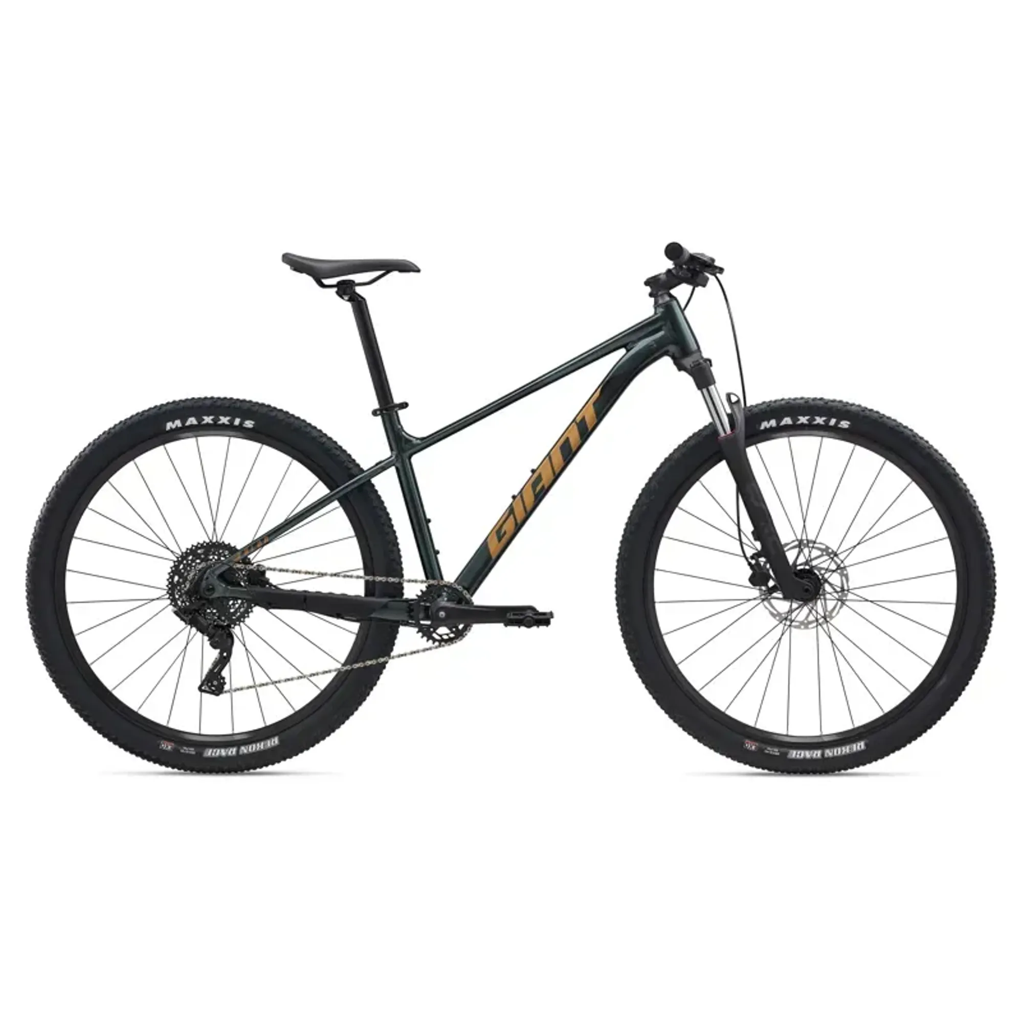 Giant Talon Mountain Bike in Asphalt Green