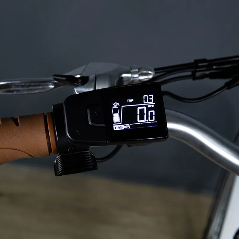 Serfas eDart 350W ST E-Bike in White-5