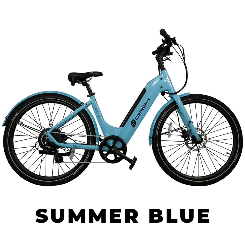 Serfas eDart 500W E-Bike ST in Summer Blue