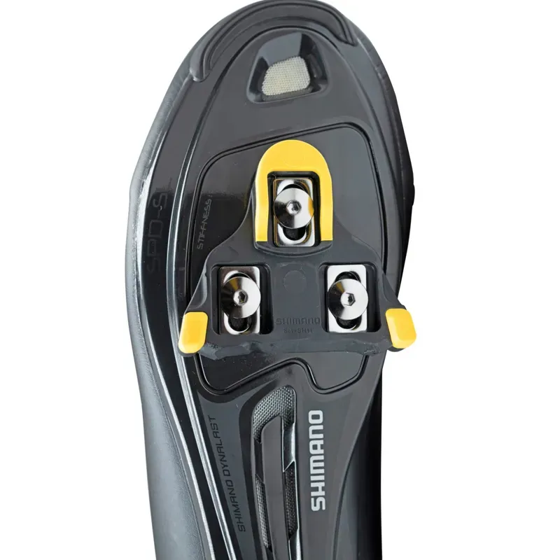 Shimano SM-SH11 SPD-SL 5-Degree Float Cleat Set in Black/Yellow-4