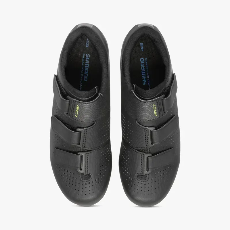 Shimano SH-RC100 Road Cycling Shoes in Black-5